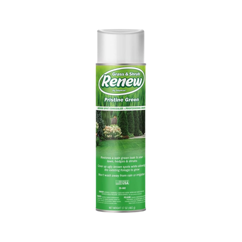 Seymour Renew Pristine bottle for fast, even color renewal on grass