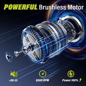 SEYVUM cordless trimmer with auto line feed for continuous trimming.