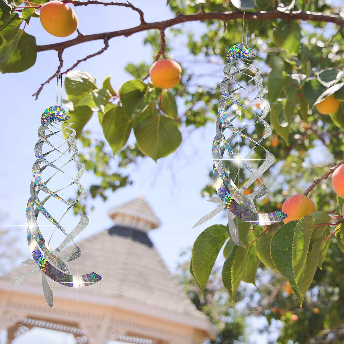 Sfcddtlg reflective devices blend with any garden decor while working.