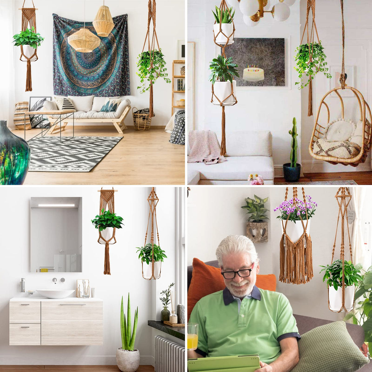 SFENNGPET easy installation guide to hang pots in minutes