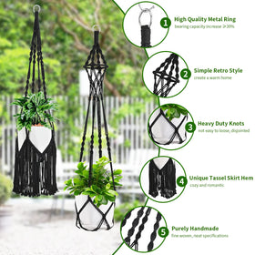 SFENNGPET hardware kit shows six S-hooks and ceiling hooks for quick mounting.