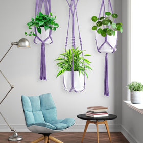 SFENNGPET macrame hanger tassel-style boho decor accent.