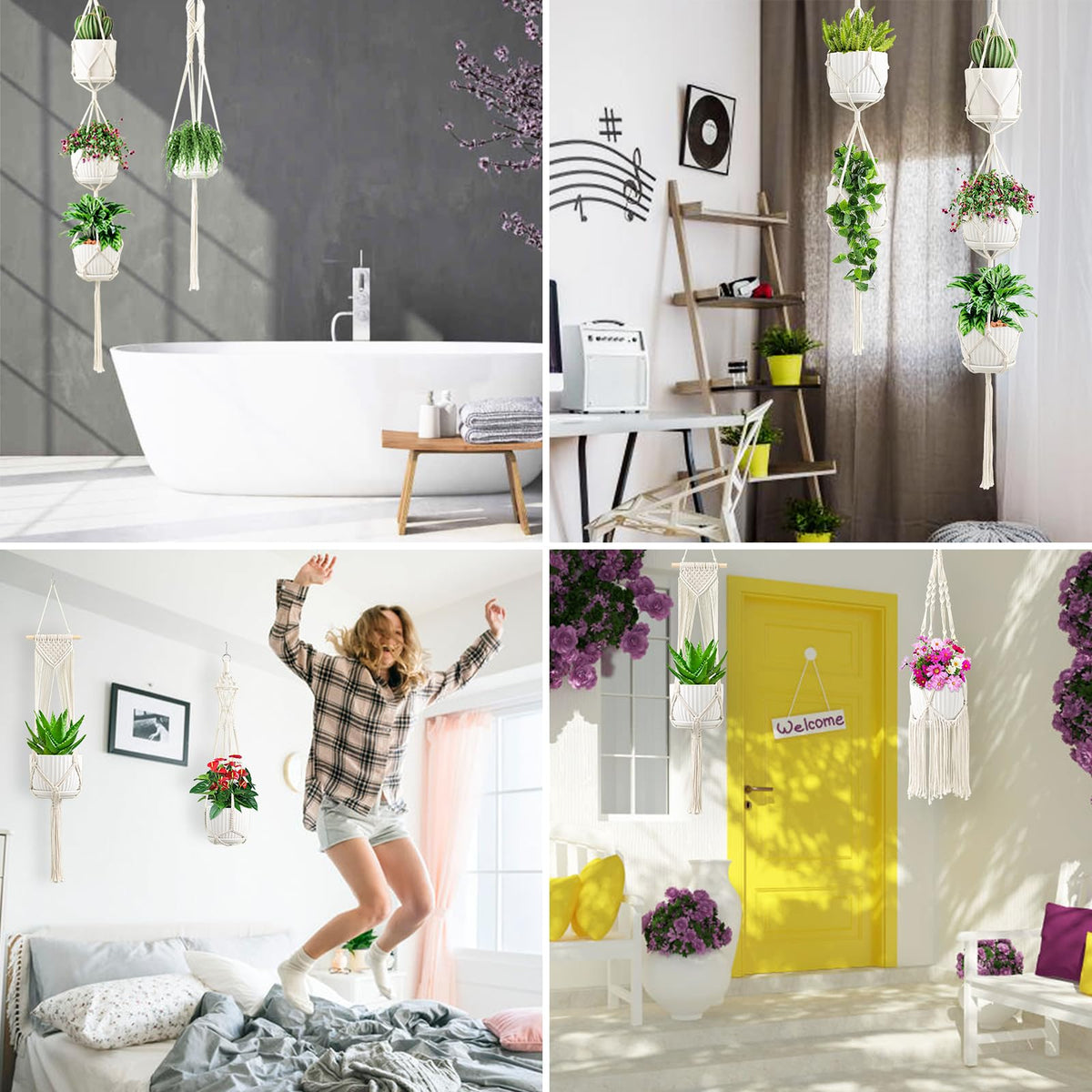 SFENNGPET no-bead bohemian design enhances moisture-friendly decor