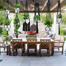 SFENNGPET bead-free hanger with tassel option for versatile style.