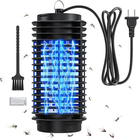 Shaawen Bug Zapper outdoor setup attracts insects for porch protection