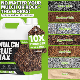 Shabebe Bond shows water-permeable performance that won’t seal soil when fully dry.