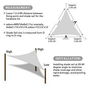 Shade&Beyond canopy provides versatile shade for patios and gardens with UV protection.