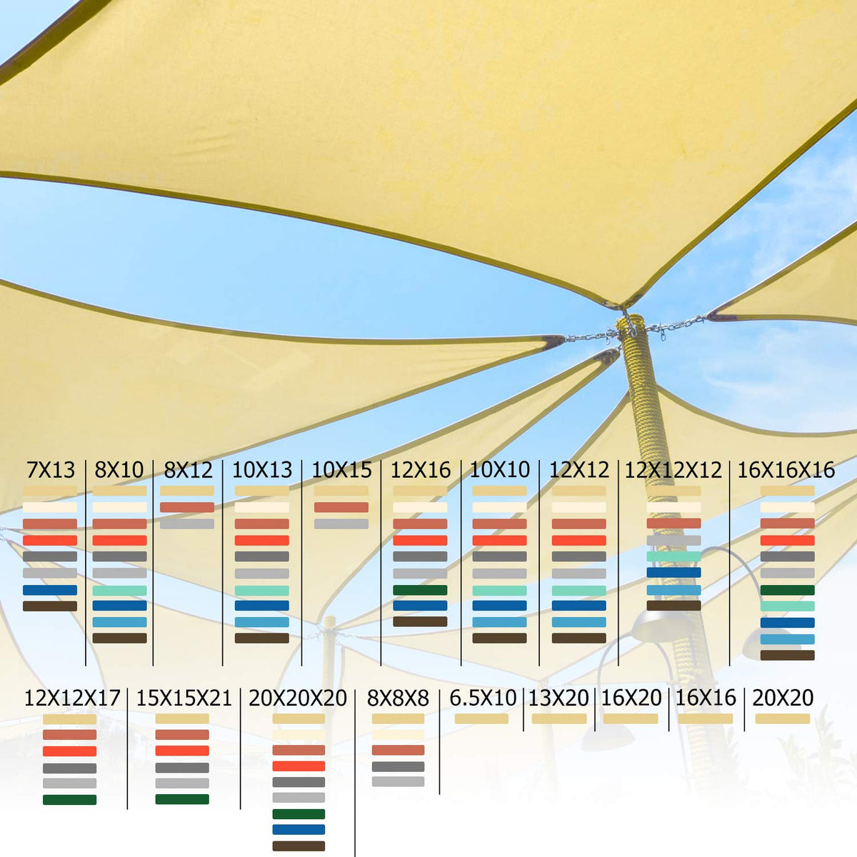 Shade&Beyond ideal shade for patios and gardens and privacy