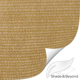 Shade&Beyond outdoor shade sail enhances comfort without waterproofing claims