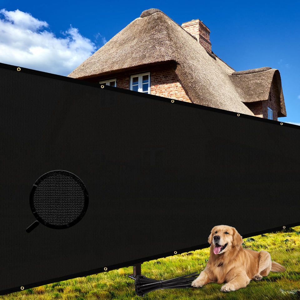 Shade&Beyond privacy screen fence cover keeps your yard private and tidy.