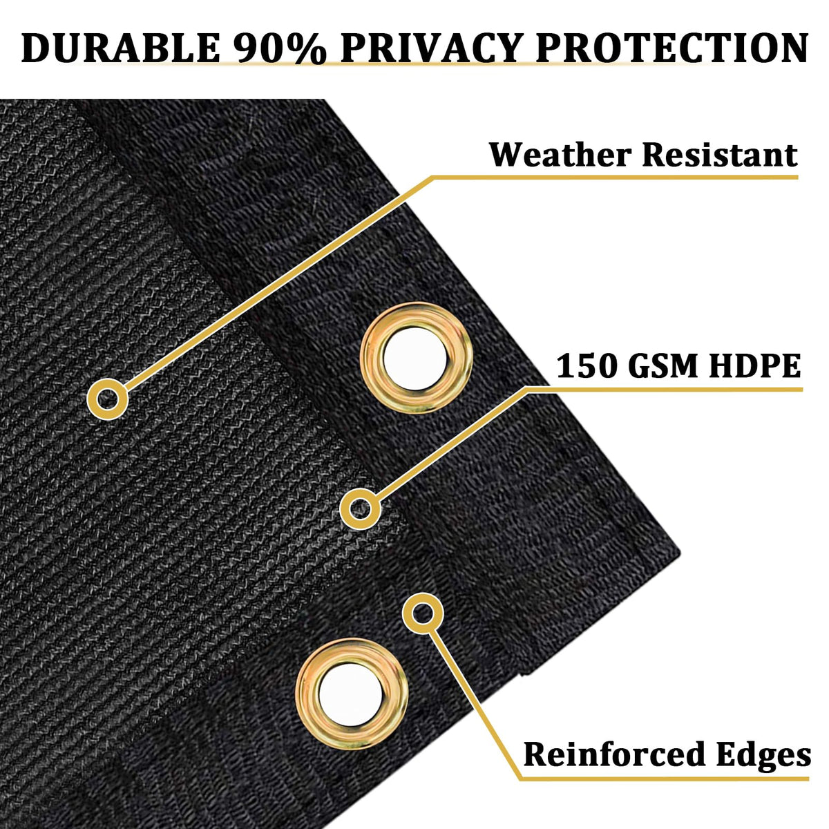 Shade&Beyond uv-protected hdpe mesh 170gsm reduces sun exposure on patios.
