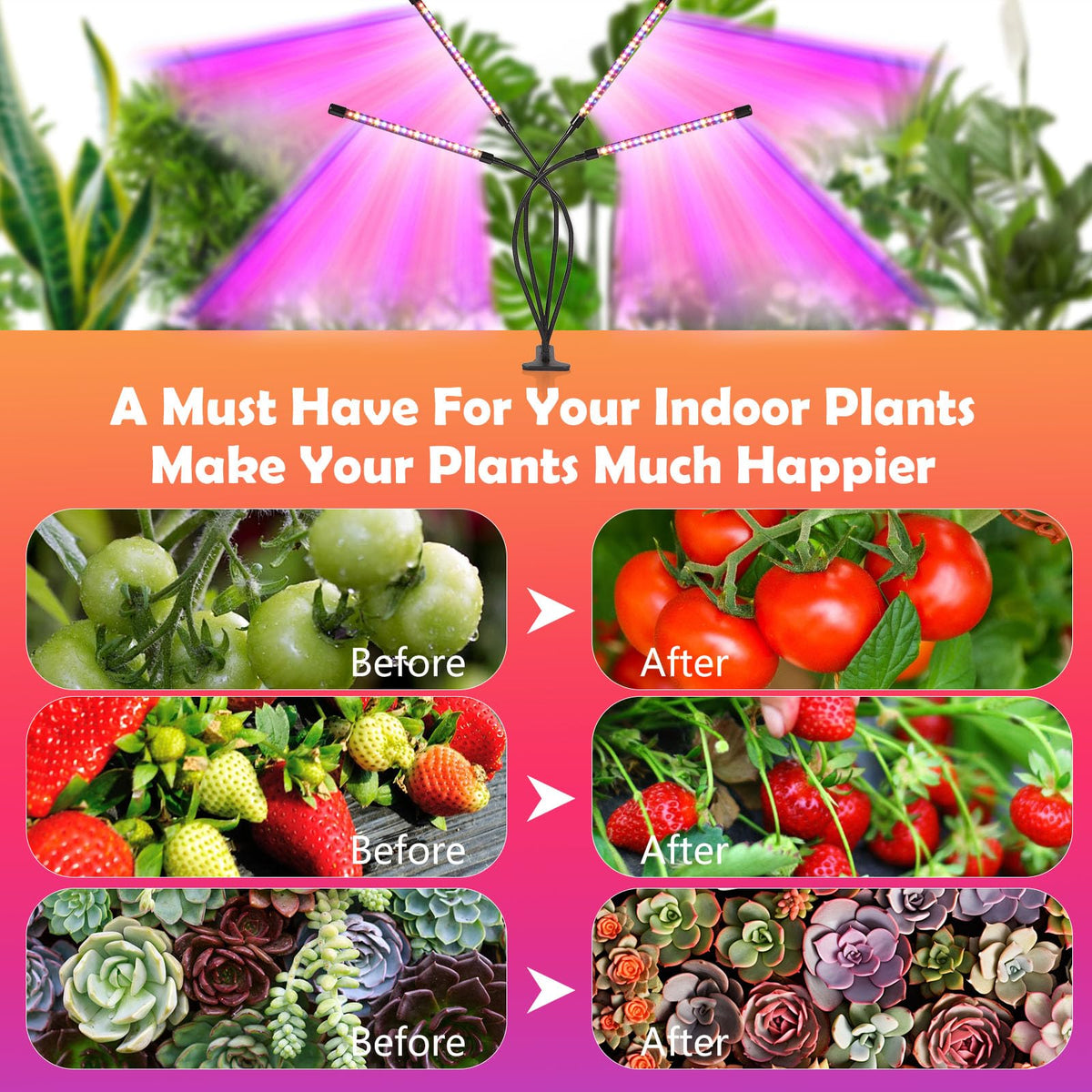 Shalaker grow lights timer 3/9/12h automates lighting schedule.