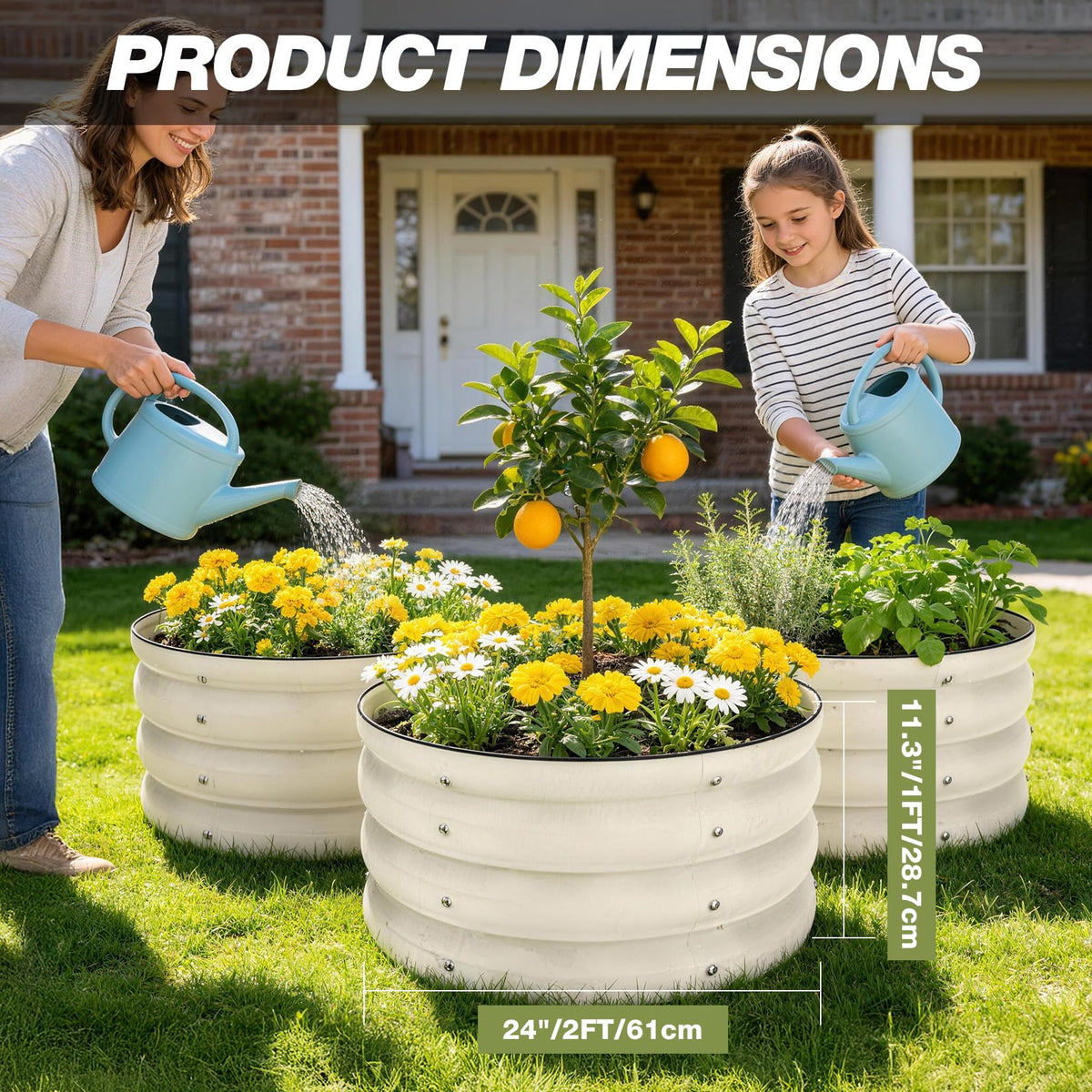 SHALL mini seed spreader ensures even distribution for productive planting