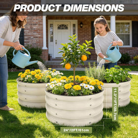 SHALL mini seed spreader ensures even distribution for productive planting