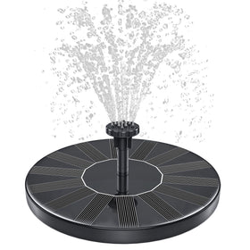 SHANCHAHUA solar fountain 1-5W pump in sunlit pond for aeration