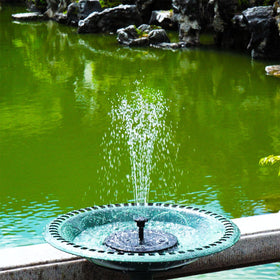 SHANCHAHUA solar-powered fountain runs on sunlight for outdoor ponds