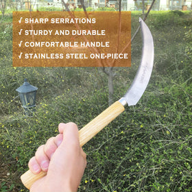 SHANFEEK Weeding Hoe Japanese Style enhances soil loosening and weed removal.