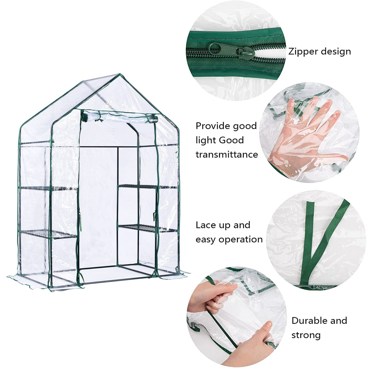 SHANGXING anti-UV clear greenhouse cover allowing sunlight exposure