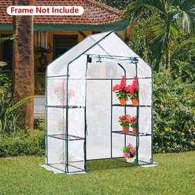 SHANGXING easy assembly and compact storage greenhouse cover in use