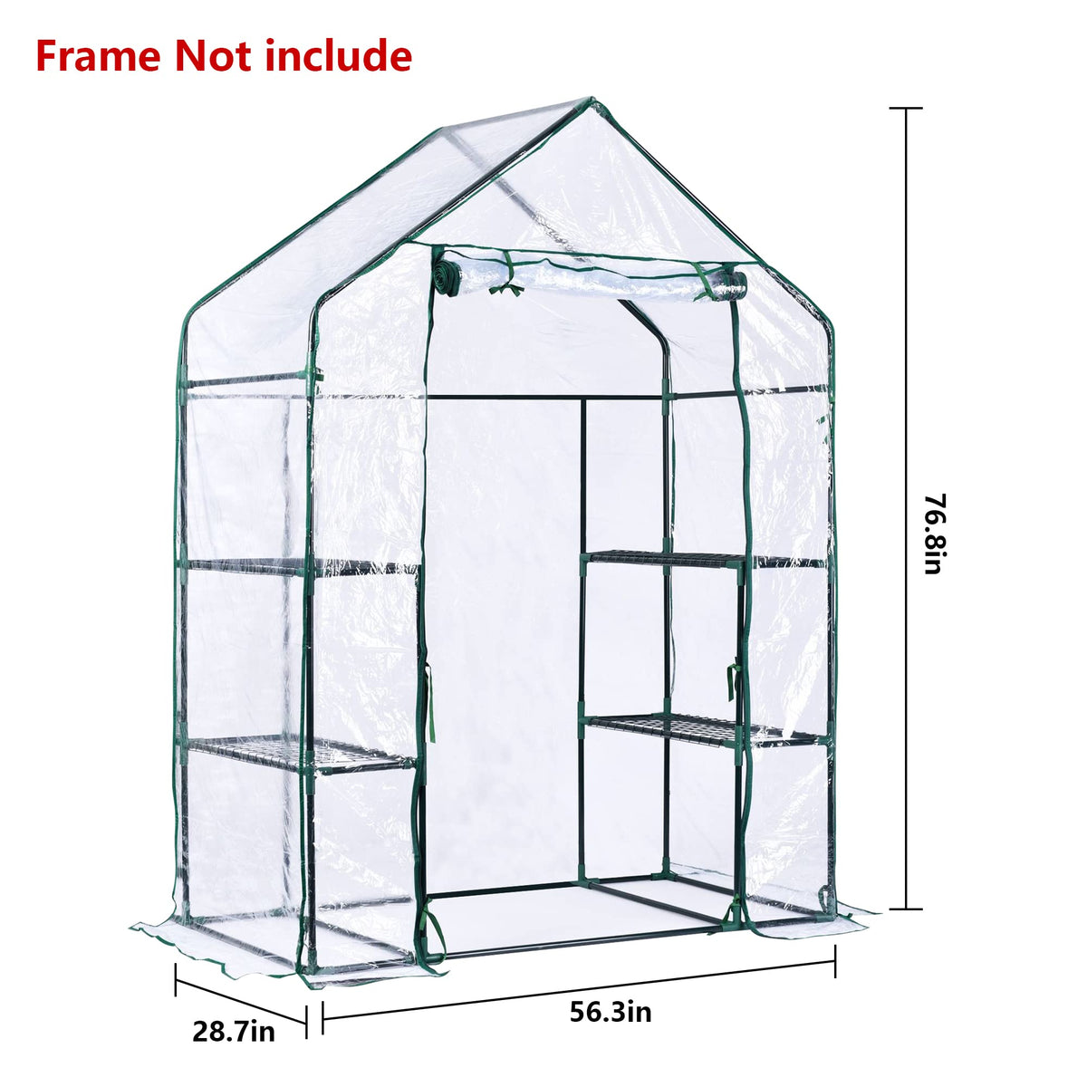 SHANGXING PVC waterproof greenhouse cover protecting plants from rain