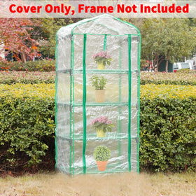 SHANGXING transparent greenhouse cover keeps plants visible for quick checks.