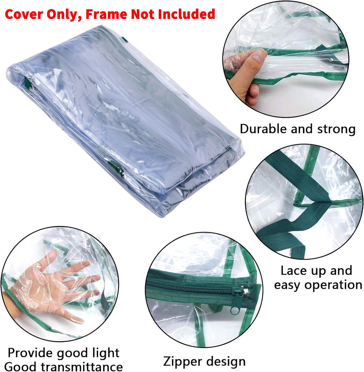 Weather-resistant SHANGXING cover shields plants from wind and rain.