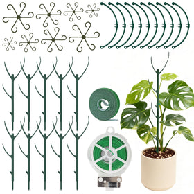 SHAOKAOLU stackable plant stake shows adjustable height for growing vines