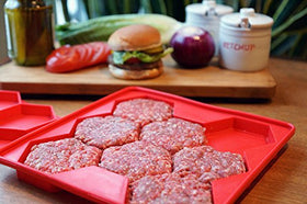 Shape+Store Burger Master patty seals protect patties from freezer burn.