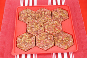 Shape+Store Burger Master stackable design saves freezer space and keeps patties ready.