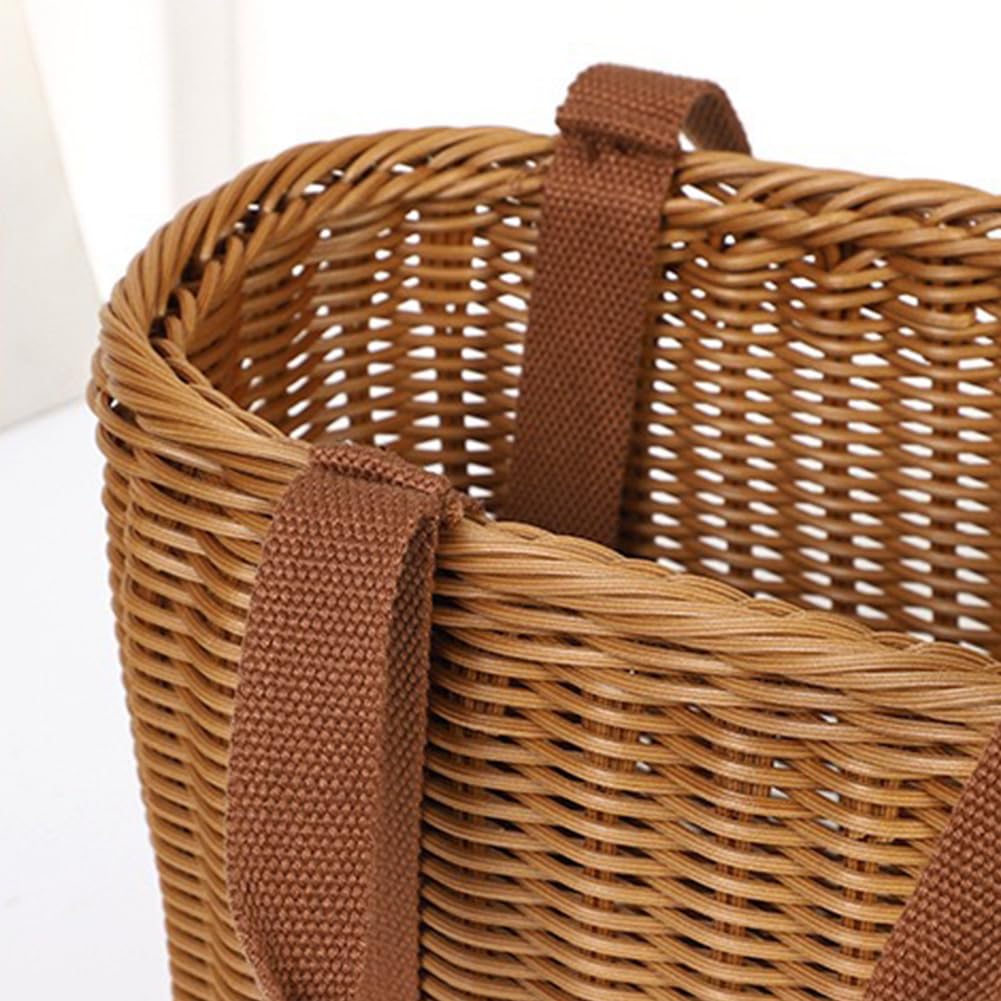 Shapeazy basket interior spacious for fruits, veggies, or picnic supplies