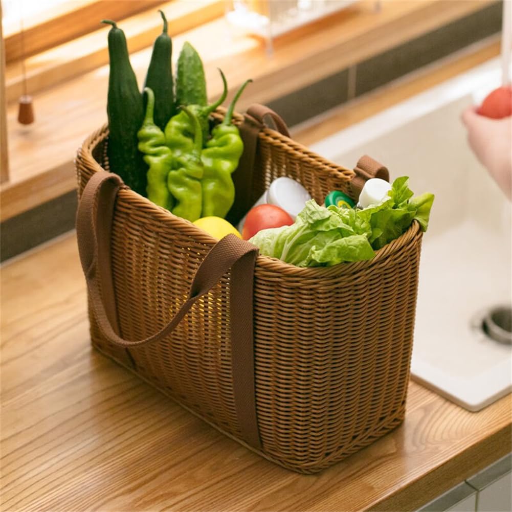 Shapeazy multiuse tote ideal for farmers market trips and flower gathering