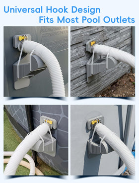 SHAPON easy install with two hooks and five zip ties for setup