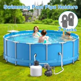 SHAPON no-tools quick install for pool hose setup