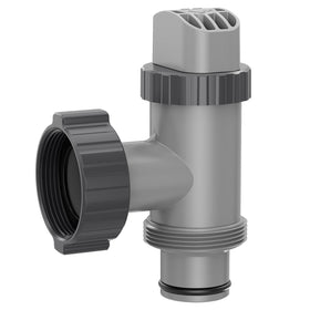 SHAPON plunger valve in on-off action for easy pool flow control
