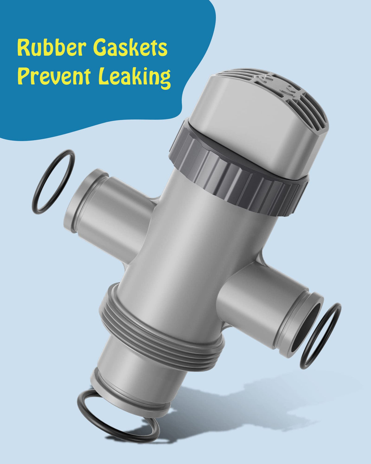 SHAPON pool flow control valve used during filter changes for smoother transitions