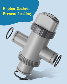 SHAPON pool flow control valve used during filter changes for smoother transitions
