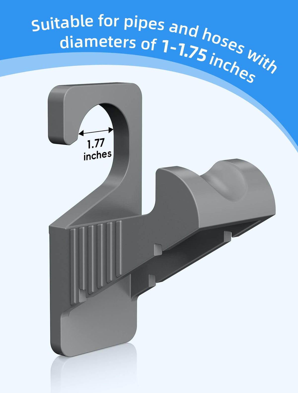 SHAPON pool hose support bracket keeps hoses aligned for smooth flow