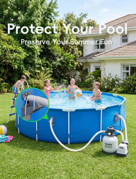 SHAPON sag-prevention solution minimizes hose stress during pool use