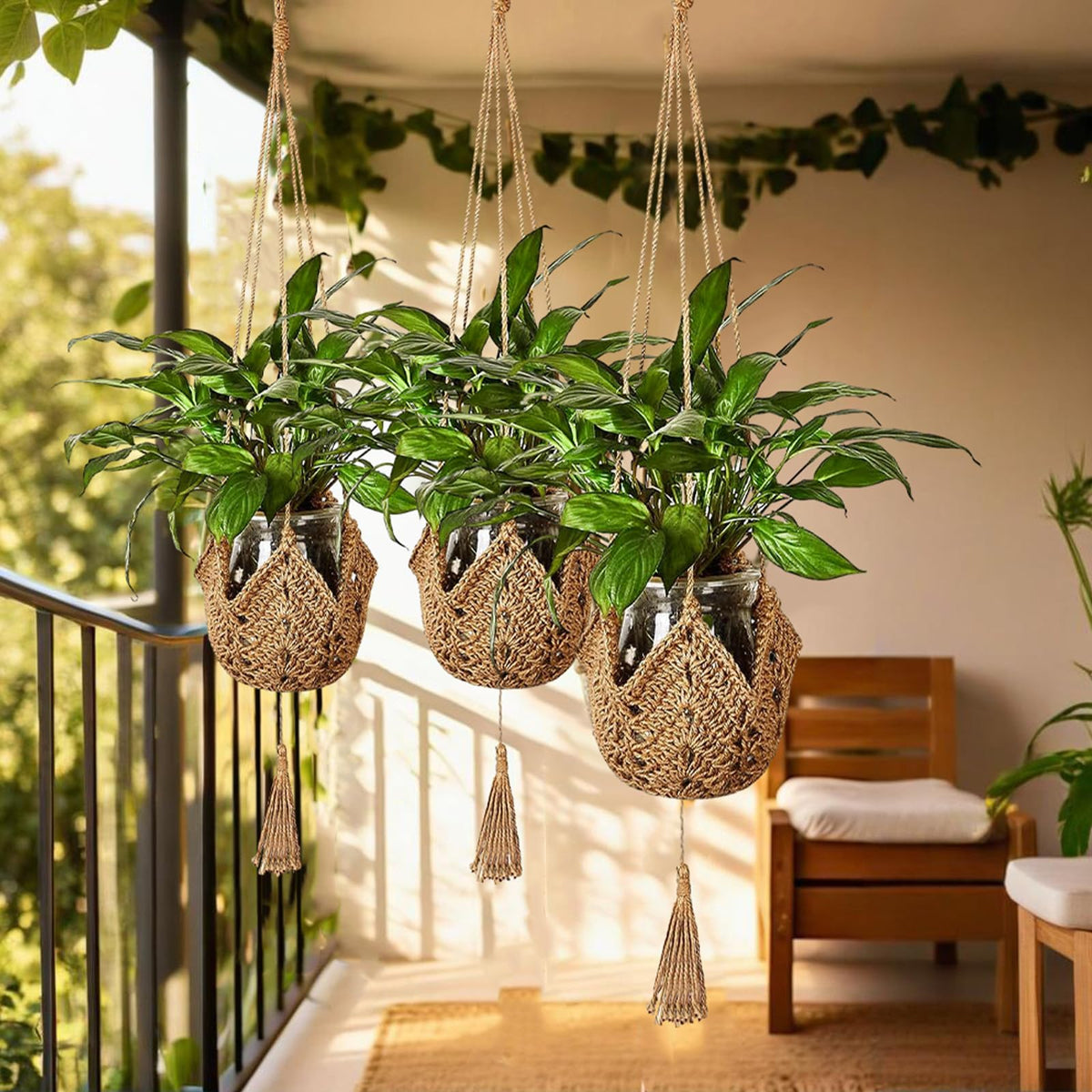 Perfect for outdoor patios or sunlit balconies, expanding your decor options.