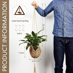 Shappy hooks included for quick, no-hassle installation and secure hanging.
