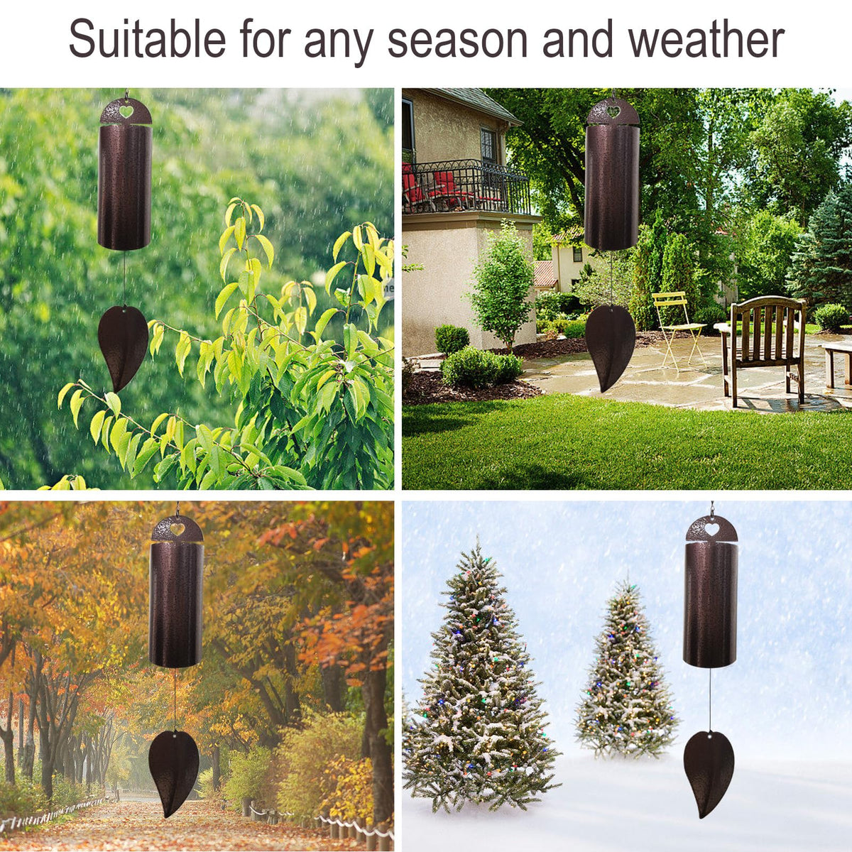 Sharita memorial wind chime suitable for sympathy gift