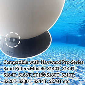 Sharutia SX180LA drain cap with Pro-Series Plus S311SX for reliable filtration.