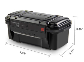 Closed lid view of SHBC container highlighting secure odor-resistant seal for on-the-go use