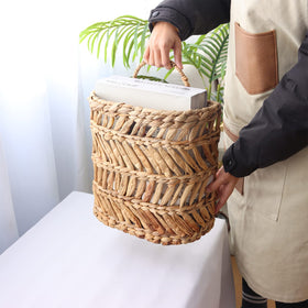 SHCMSADO basket for garden decor adds subtle natural accent outdoors