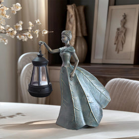 Sheaifun night garden decor with gentle angelic glow