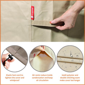 SheeChung air vents with mesh reduce wind pressure and vent moisture