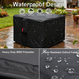 Elastic hem on SheeChung cover ensures a snug fit against weather