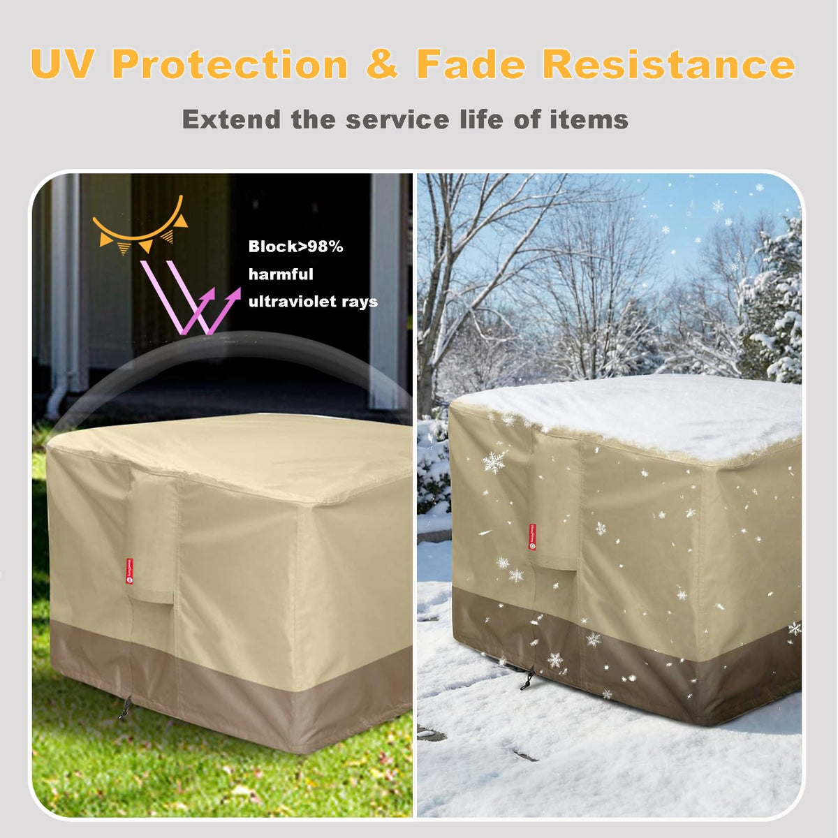 SheeChung fits 29-32 inch fire pits for versatile outdoor protection