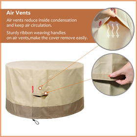 SheeChung full 24-inch height covers bowl or table fire pits.