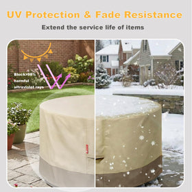 SheeChung heavy-duty 600D fabric resists wear and temperature changes.